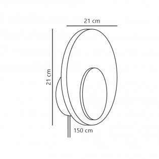LED Wall Lamp Marsi Dim (7W)