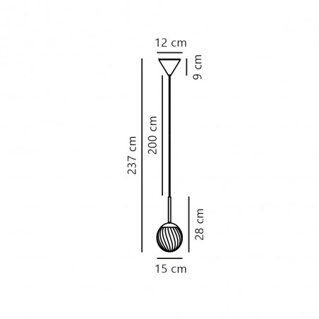 Pendant Lamp Chisell 15