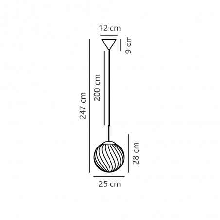 Pendant Lamp Chisell 25