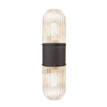 Aplique de pared de exterior Konyo (2 luces)