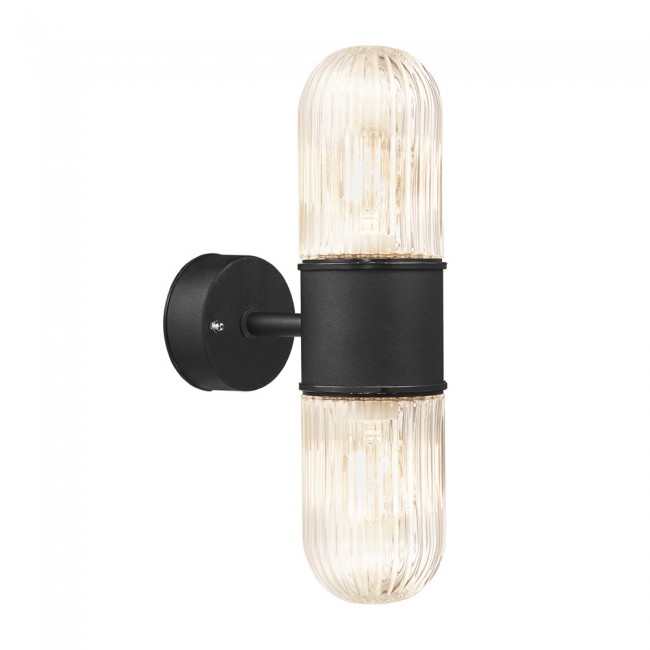Aplique de pared de exterior Konyo (2 luces)