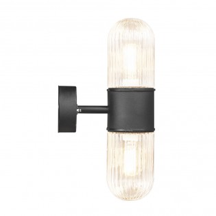 Aplique de pared de exterior Konyo (2 luces)