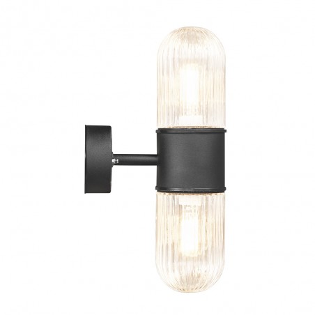 Aplique de pared de exterior Konyo (2 luces)