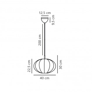 Ceiling Lamp Aeron 40