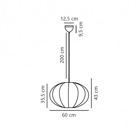 Ceiling Lamp Aeron 60
