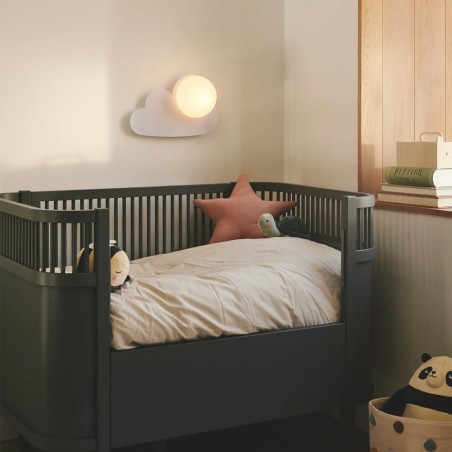 Aplique de pared infantil Skyku Cloud