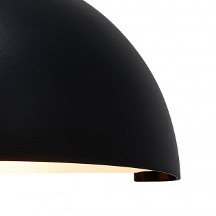 Aplique de exterior Scorpius Negro