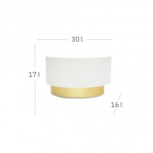 Aplique de pared Anuska