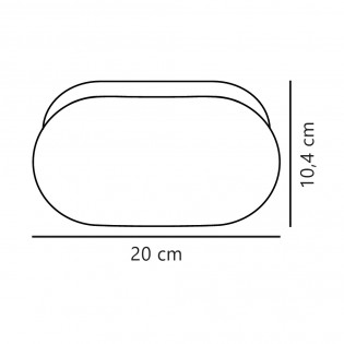 Aplique de pared para baños Foam
