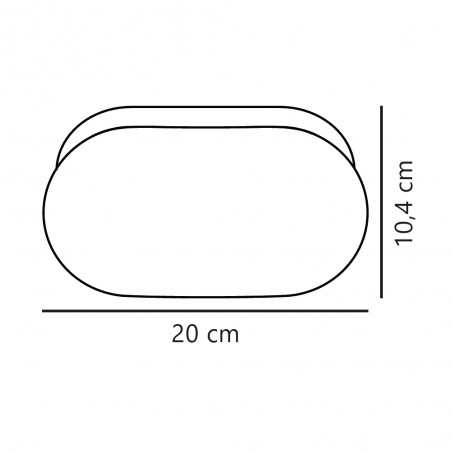 Aplique de pared para baños Foam
