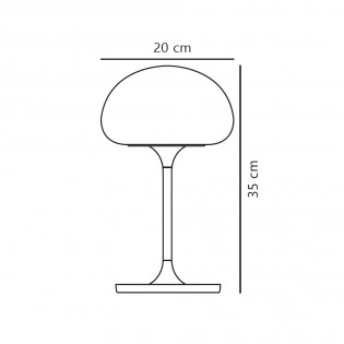 Lámpara de mesa recargable LED Sponge (4.8W)