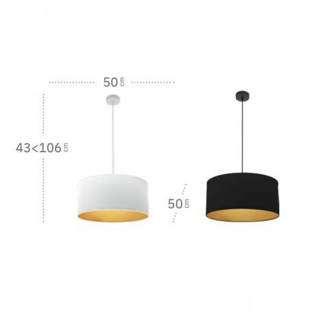 Ceiling lamp Anuska 50
