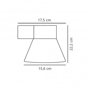 Outdoor Wall Lamp Kyklop Cone