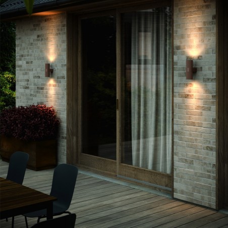 Outdoor Wall Lamp Kyklop Ripple (2 lights)