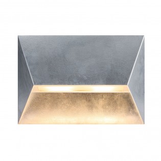 Outdoor Galvanised Wall Lamp Pontio 27