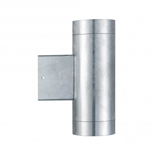 Outdoor wall lamp Tin Maxi Galvanised (2 lights)