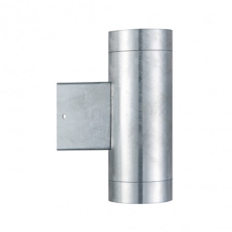 Outdoor wall lamp Tin Maxi Galvanised (2 lights)