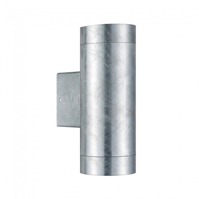 Aplique de exterior Tin Galvanizado (2 luces)