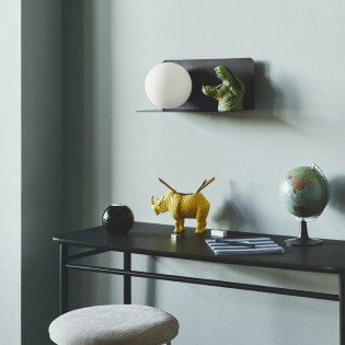 Children's wall lamp with shelf Lilibeth