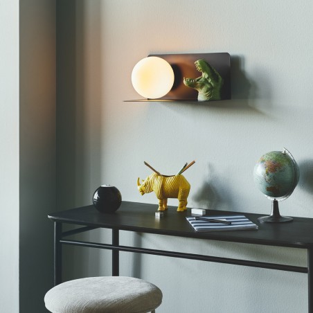 Children's wall lamp with shelf Lilibeth