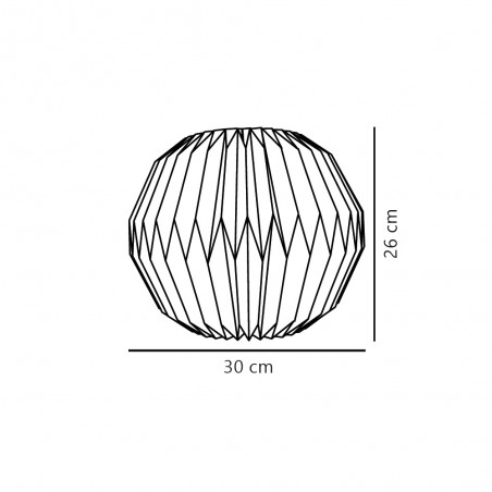 Paper Lampshade Belloy 30