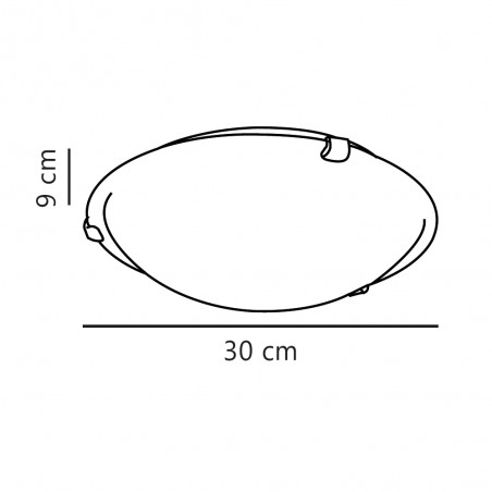 Ceiling Flush Light Petri
