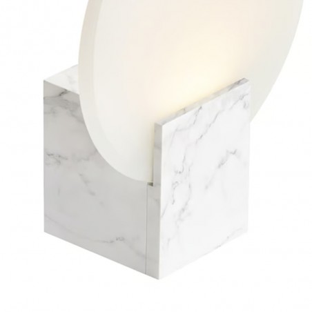 Aplique LED para baños Hester Dim Mármol (9.5W)