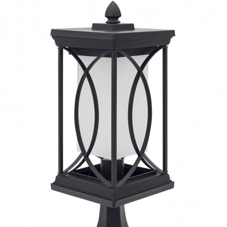 Outdoor Pedestal Lamp Valence Garden