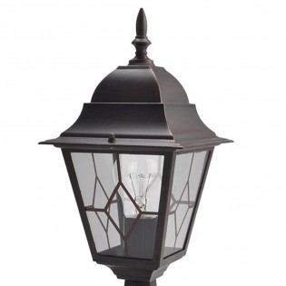 Outdoor Pedestal Lamp Valence Bootes