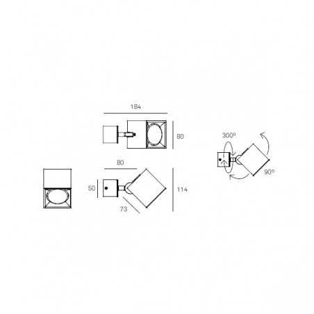 Aplique MLN Dau Spot Led (10W)