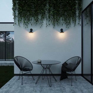 Aplique de pared de exterior Januka