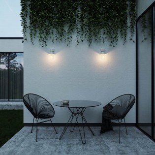 Aplique de pared de exterior Januka