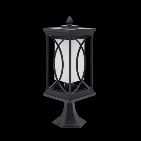 Outdoor Pedestal Lamp Valence Garden