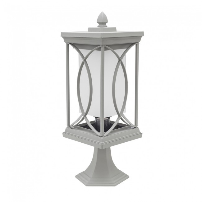 Outdoor Pedestal Lamp Valence Garden