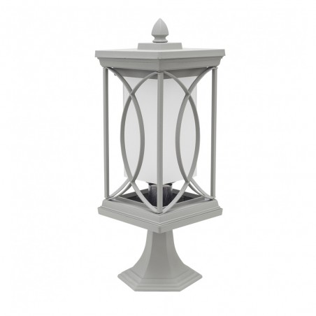 Outdoor Pedestal Lamp Valence Garden