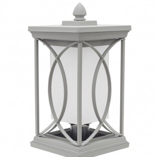 Outdoor Pedestal Lamp Valence Garden