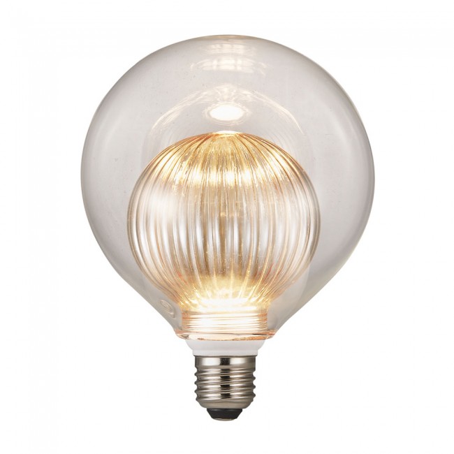 LED Light Bulb E27 Double Dim Deco G125 (3.5W)