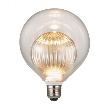 LED Light Bulb E27 Double Dim Deco G125 (3.5W)