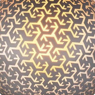 Bombilla LED E27 Pattern Dim Deco (6W)