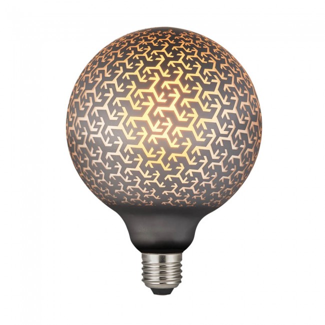 LED Light Bulb E27 Pattern Dim Deco (6W)