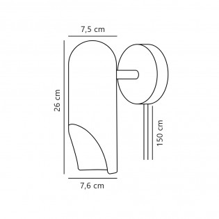 Aplique de pared Rochelle