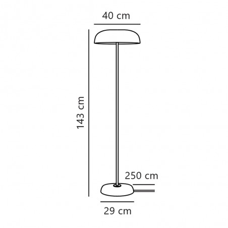 Floor Lamp Glossy