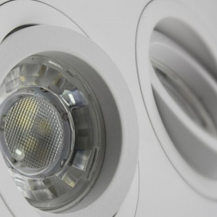 Empotrable de techo Helium (2 luces)