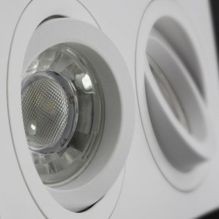 Empotrable de techo Helium (2 luces)
