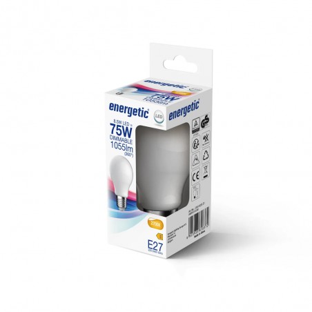 Bombilla LED E27 A60 2700K (8.5W)