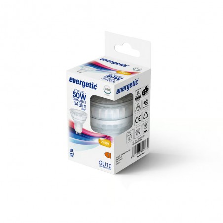 Bombilla LED GU10 PAR16 2700K Dim (4.7W)