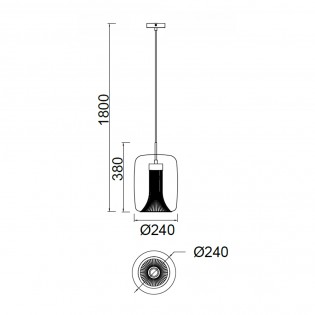 Lámpara de techo Kriss