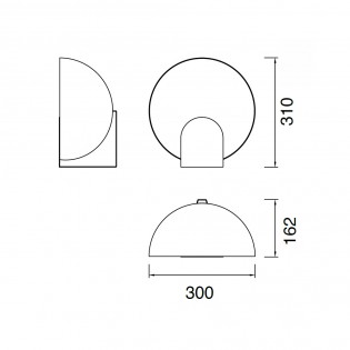 Lámpara de mesa LED Óculo (12W)