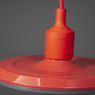 Lampholder + Bulb Red