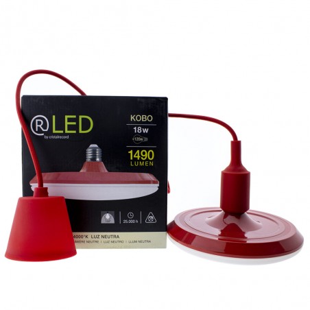 Lampholder + Bulb Red